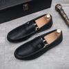 Men Genuine Leather Handmade Shoes Footwear Slip  Office Man Formal Shoes Wedding Party Men Dress Breath Driving Lazy Loafers