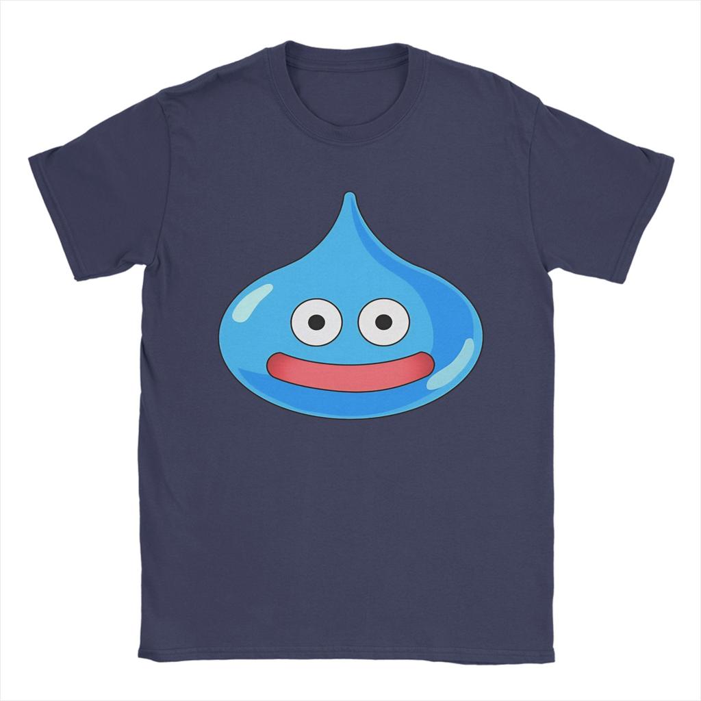 Dragon Quest Slime Cotton T Shirt For Unisexs Summer  Aesthetic T Shirts O Neck Novelty Tee Shirt Oversize Printed Clothing