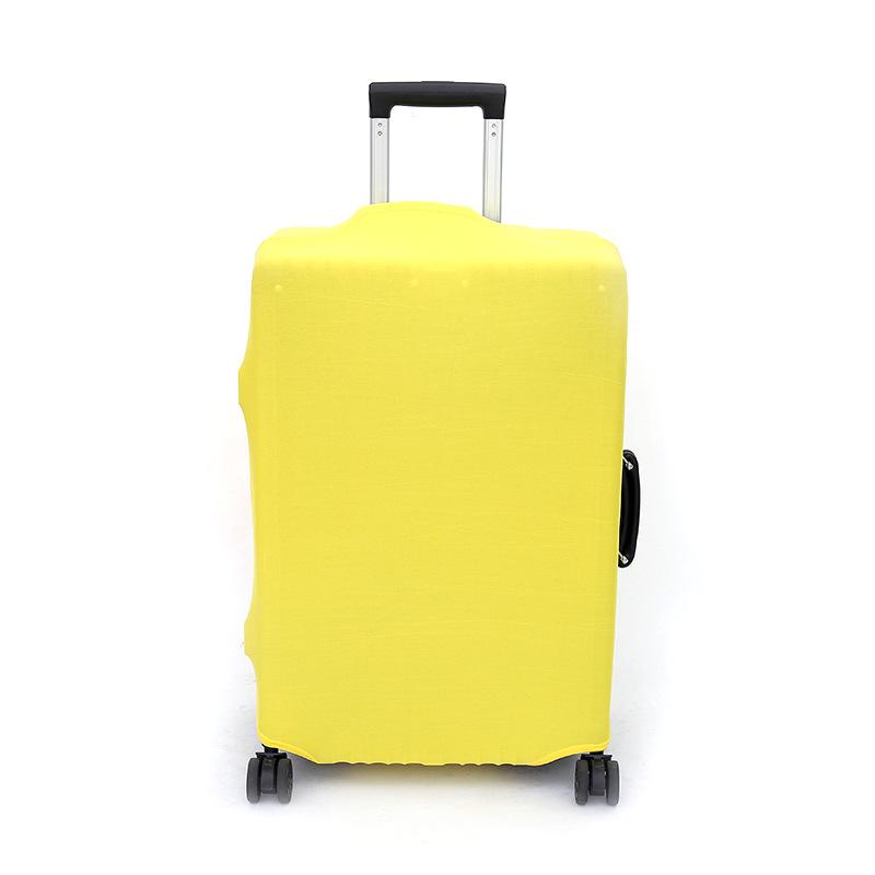 Solid Colors Elastic Luggage Cover Protector – Durable, Dustproof, Universal Fit for 18-32 Inch Suitcases