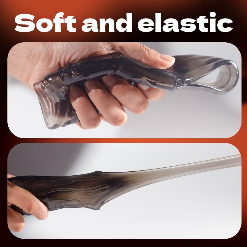Realistic Penis Enlargement Sleeve Extender Extension Gay Cock Ring Condom Delay Ejaculation Adult Sex Toys for Men