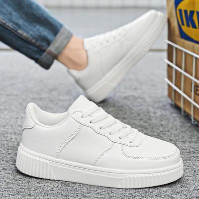 Pantofi sport casual albi, respirabili, pentru bărbați, vara 2024, mărime mare 50