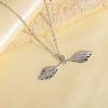 Stainless Steel Geometric Leaf Pendant Necklace for Women Trendy Gold Color Texture Choker Necklace Unique Jewelry Accessories