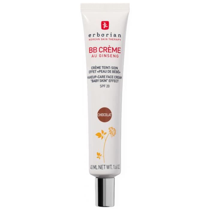 Finish-Erborian BB Crème 40 ml (Teinte : Schokolade)