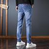 Autumn 2025 Men's Slim Fit Korean Style Jeans - Versatile Straight-Leg Stretch for a Trendy Casual Look