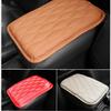 Universal Car Armrest Pad Cover Center Console Seat Box PU Leather Cushion Mat