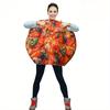 Funny Food Pizza Party Cosplay Costumes - Hilarious Stage Performance Outfits for Themed Shows & Carnival Events