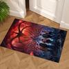 Stranger Things Customize Your Name Area Rug Perfect for Playrooms Decorate room Hallway Balcony Anti-slip Rug Anime Office Decor