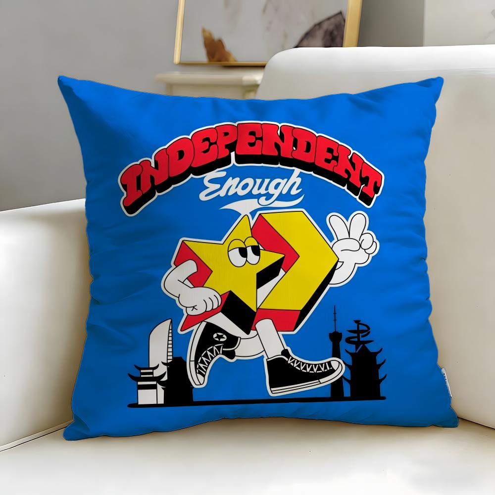 

classic fashion brand Converse Cushion Cover Soft & Easy-Wash Pillow Case – Versatile for Couch, Bed, Travel and Office 30cmx30cm