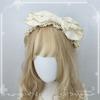 Original Lolita Bow Headband KC Headband Headgear Cla Big Bow Headwear Hair Accessories for Girls