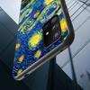 Starry Night Van Gogh Art Case for Samsung Galaxy S23 S21 S20 FE S24 S22 Ultra S10 S10e S9 Plus Soft Black TPU Phone Cover