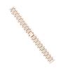 Edelstahlbänder Kompatibel mit Garmin Lily 2 Active/Classic Bling Strassstein Diamant Metallarmband Ersatzarmband