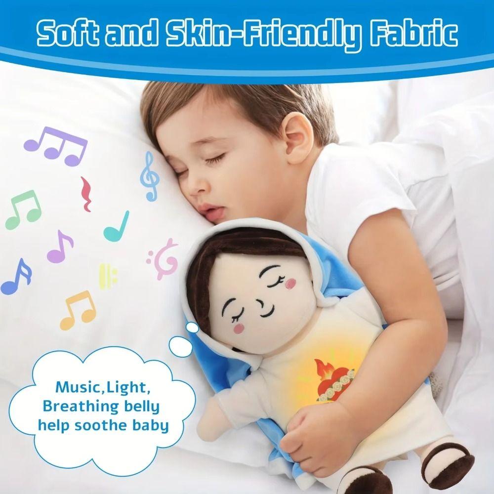 Soft Pillow Maria Plush Toy Sleep Toy Maria Breathing Doll Soothing Breathing Doll Christmas Gifts