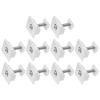 10 Pcs Solar Panel Mid Clamp Assembly for 30-45mm Thickness