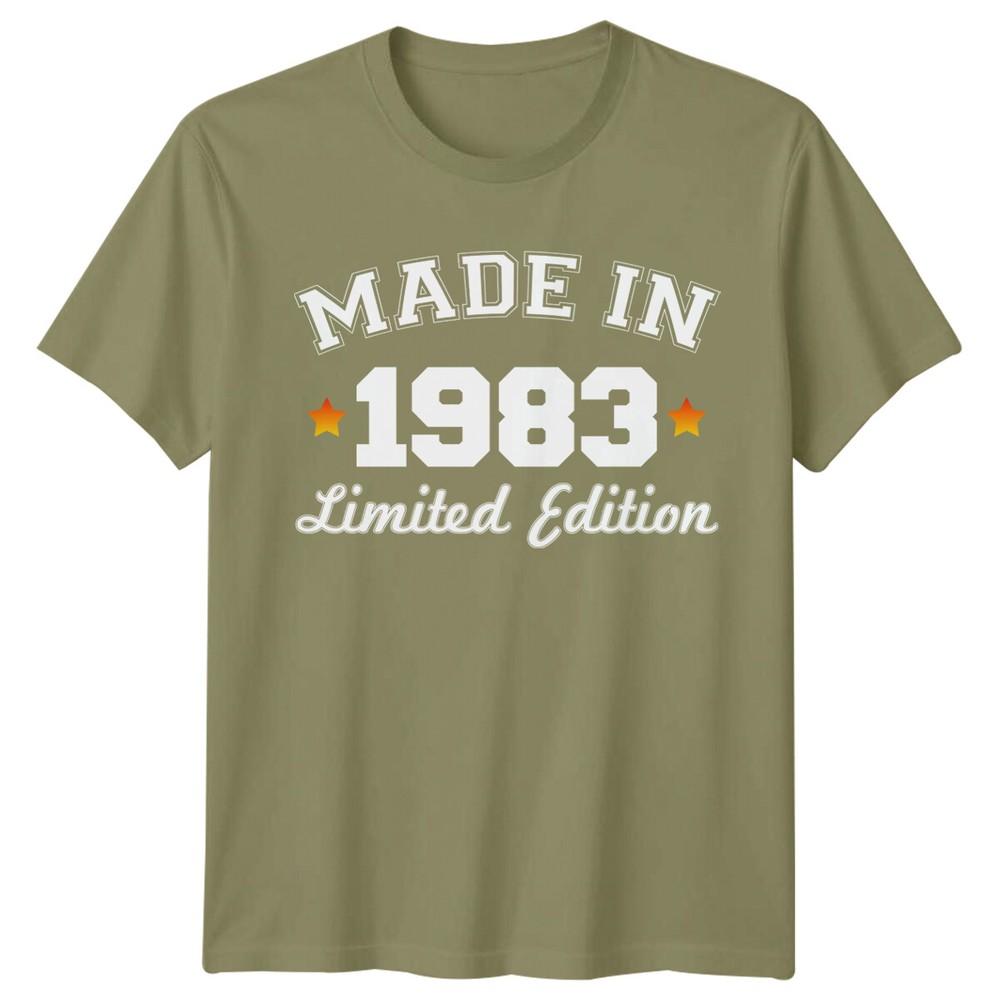 Made In 1983 Unisexs T Shirt 43rd Birthday Gift Vintage fortythree Year Old