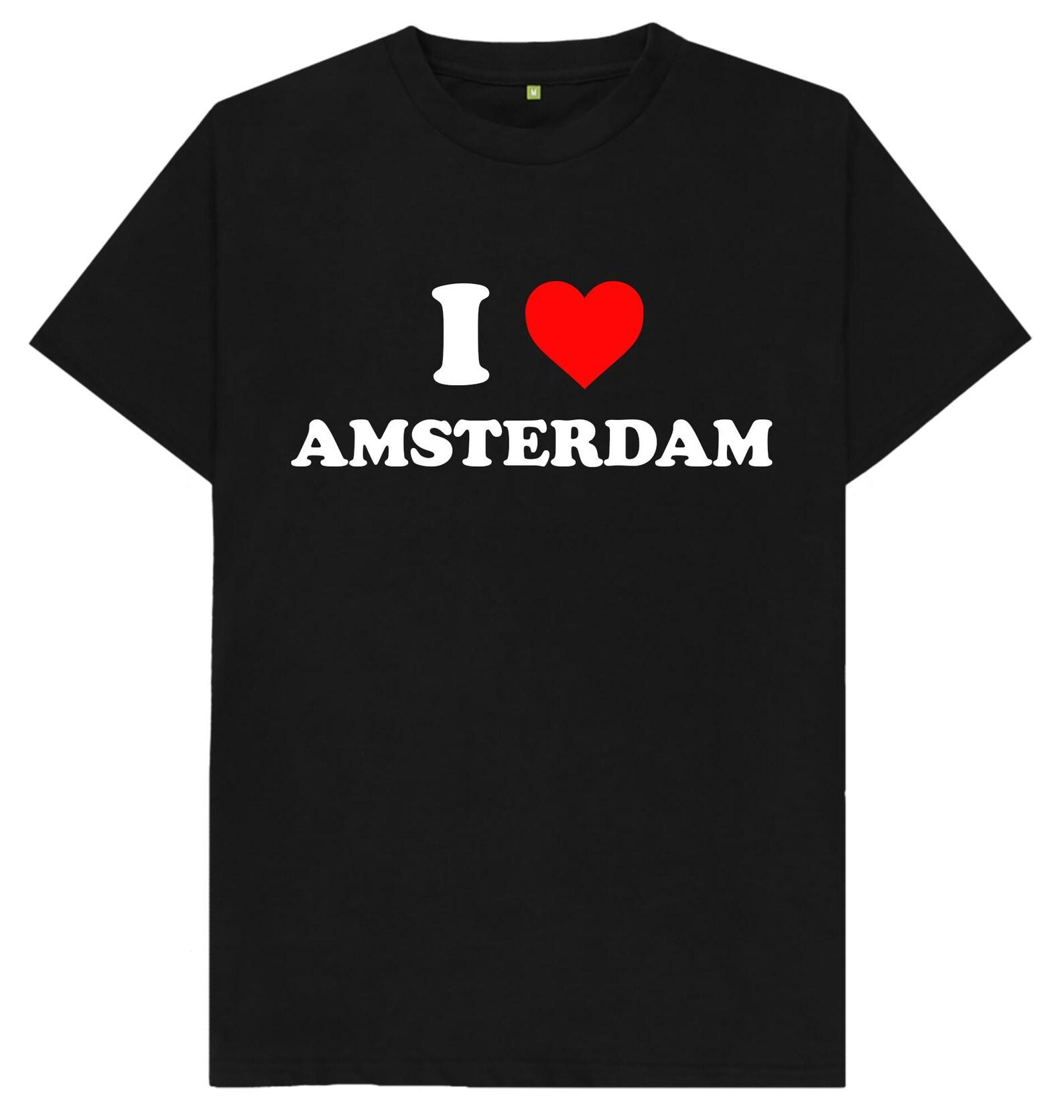 I Love Amsterdam T shirt M