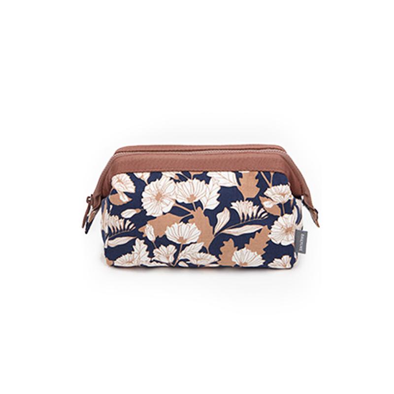 

2 шт. Многофункциональная трехмерная дорожная сумка для хранения мусора большой вместимости Женская косметичка дубильная кора