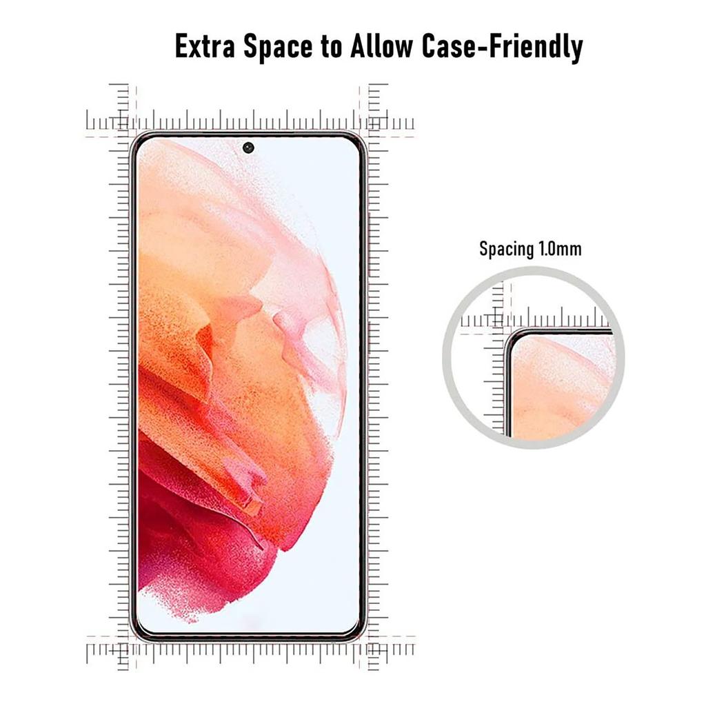 For S21 Clear Tempered Glasses Screen Protector Film 6.2-Inch 1/2/3/4/5