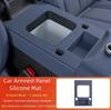 Car Armrest Box Panel Silicone Pad Fit for BYD Leopard 7 Titanium 7 Modified Car Center Console Armrest Box Anti-scratch Pad