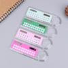 10cm Lineal Rechner Solar Karte Mini Berechnung Schüler Arithmetik Multifunktionaler Rechner Computer Digitaler Messschieber