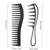 Wide-toothed Curly Hair Comb, Hair Salon Hollow Comb, Styling Tool, Hairdresser Accessories