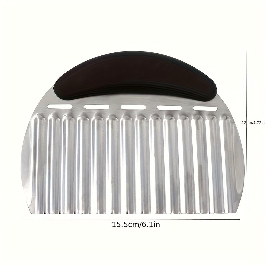 

Wave Potato Cutter - Create Exquisite Stripe & Dice Cuts in Seconds! Perfect 4-Season Kitchen Tool. Shop Now! чорний