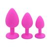 Samox Anal Plug Butt Sex Toys for Women Men Soft Silicone Prostate Massager Mini Erotic Bullet Vibrator Anal Toys for