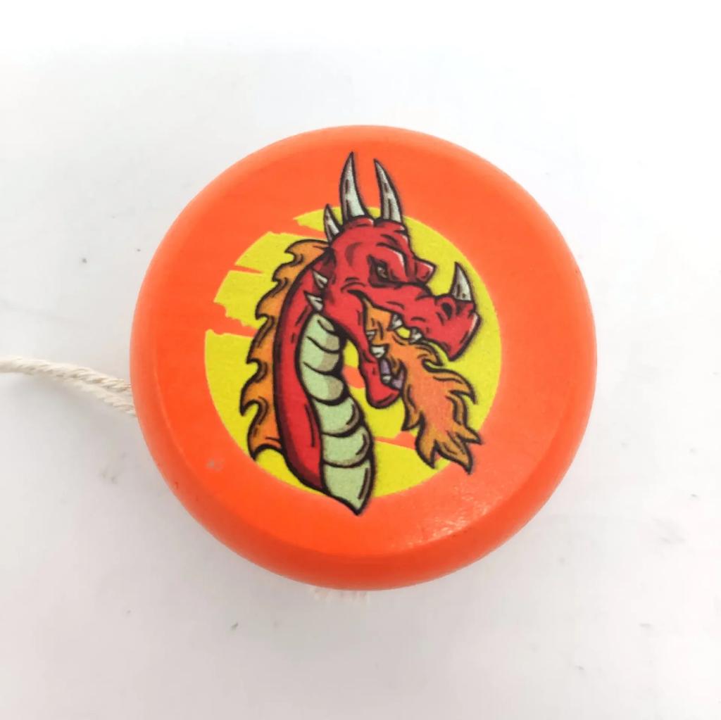 Children Yoyo Ball Cute Animal Prints Wooden Yoyo Toys Ladybug Toys Kids Yo-Yo Creative Toys for Children 5cm Wooden Yo Yo Ball