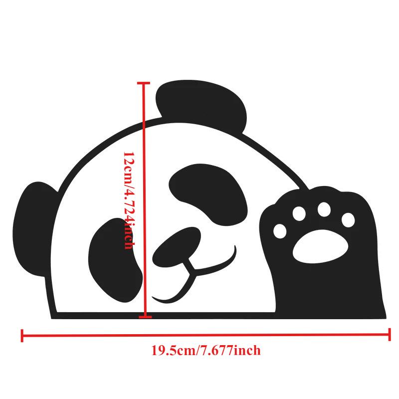 Cute Panda Creative Decal Car Body Stickers Occlusion Automotive Decorative Car Stickers Accessories Car Accessories