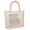 Sac De Plage - PLANETEE - Isotherme Auguste Définition - Coton - Grande Contenance - Imprimé En France