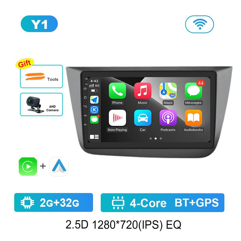 Android Intelligent System Navigation GPS for Seat Altea 2004 - 2015 Car Radio Multimedia Player 4G Head Unit WiFi IPS Screen