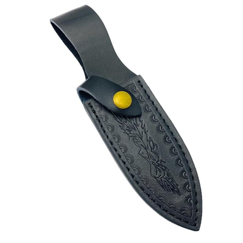 Outdoor Straight Bag Practical Outdoor Fixed Knife Sleeve for Culinaries Need X3UC