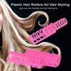 Plastic Curlers Hair Rollers for Hair Styling Hairdressing DIY Curling Tool 12PCS