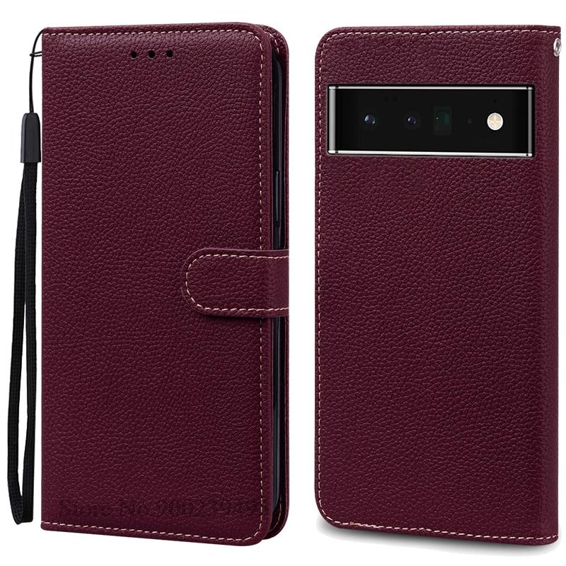 Pouzdro pro Pixel 6/6Pro/6A pro Google Pixel 6 Pro Pouzdro Flip Kožený Kryt peněženky pro Google Pixel 6A Pouzdro Ochranný Knižní Kryt Capa