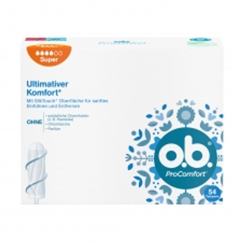 

OB Tampon Pro Comfort Super 54 Count