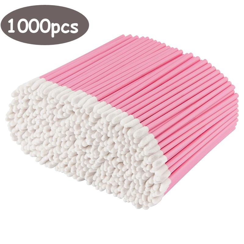 

500/1000 шт. палочки для губ, аппликаторы, одноразовая кисть для губ, кисть для губной помады, аппликатор для блеска для губ, аппликатор для макияжа, косметический инструмент