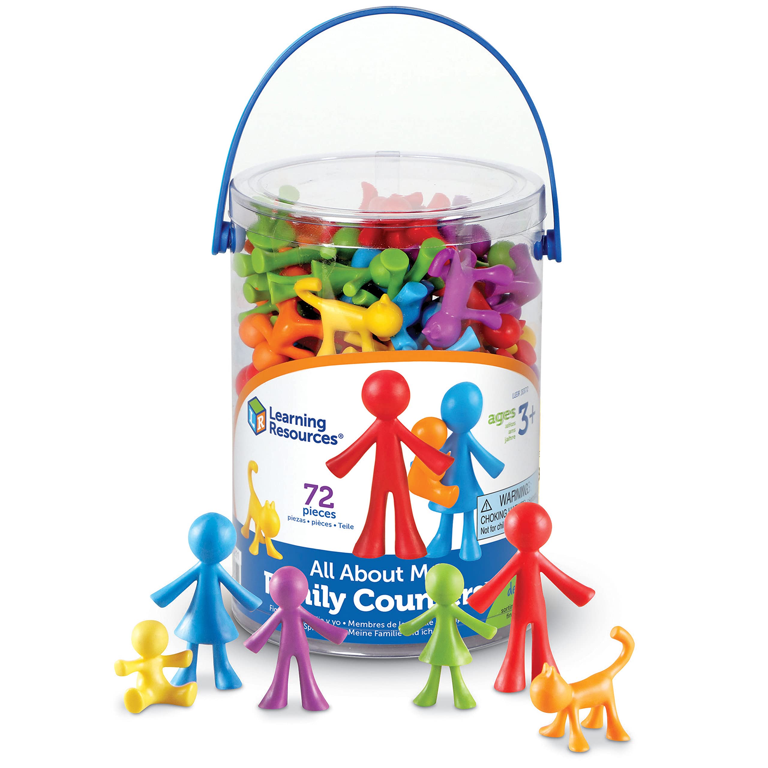 

Learning Resources Colorful Counter My Family LER3372 Genuine Product