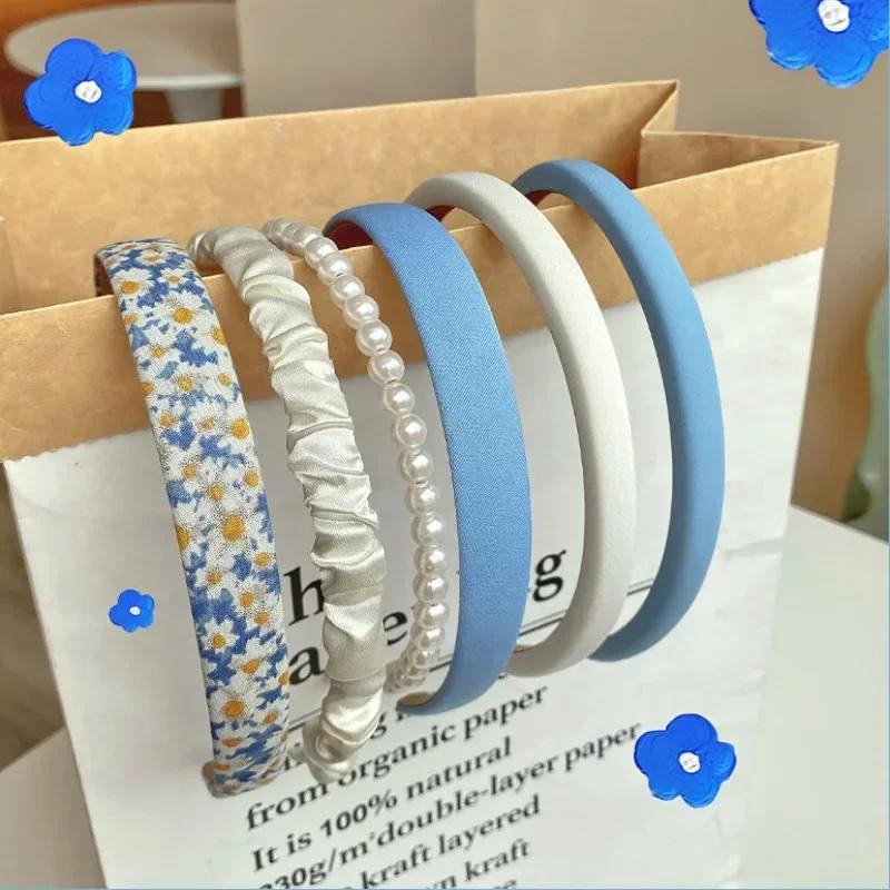 Mode Damen Stoff Haarband Kopfschmuck Stirnband Mädchen Haarband Haarreif Haaraccessoires Kopfbedeckung