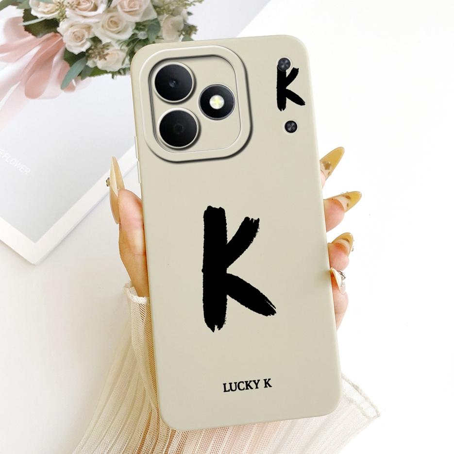 For Realme Note 80 Case RMX5388 Cute Lucky Letters Cover Shockproof Soft TPU Phone Case For Realme Note80 Note 80 4G Fundas Bags