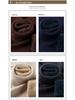 Men's Casual High Neck Knitted Sweater - Velvet Mink, Thickened, Plus Velvet, Basic Style
