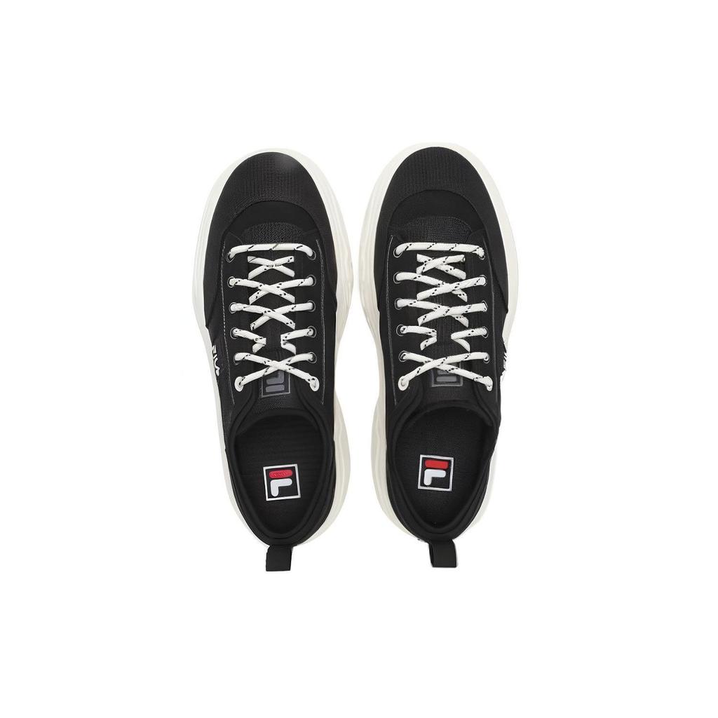 FILA Men's ROCK Canvas Platform Shoes Black F12M421301FBK