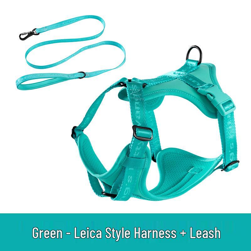 Adjustable Vest-Style Anti-Pull Dog Harness & Leash for Medium To Large Dogs