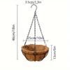 4PCS Artificial Hanging Flowers UV Resistant Plastic Faux Hanging Plants Morning Glory Vines for Outdoor Spring Decoration