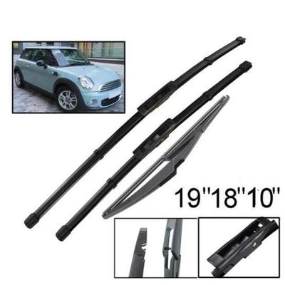 For Mini Cooper R56 Hatchback 19 + 18 + 10 Front and Rear Wipers Wipers 2011-2013
