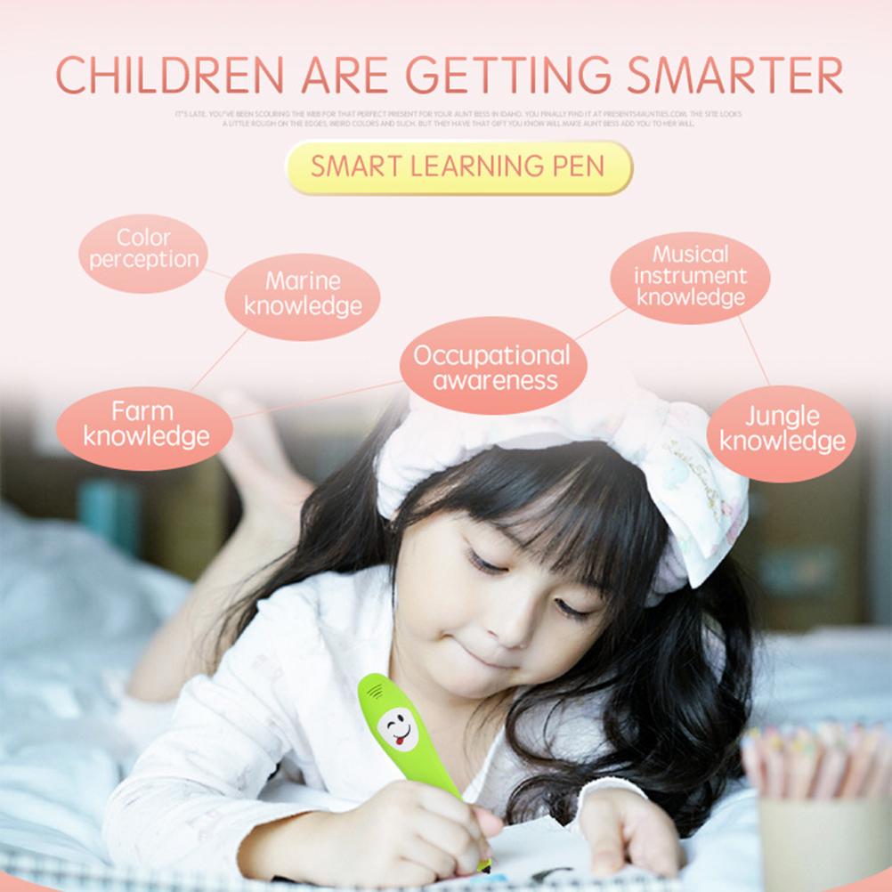 Elektronisches Englischbuch mit Smart Logic Lernstift Frühe Bildung Aufklärung Puzzle Lesen