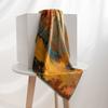 Mulberry Silk Silk Scarf for Mother In Law and Elder Gift Thin Sunshade Women's Square Scarf Elegant and Versatile