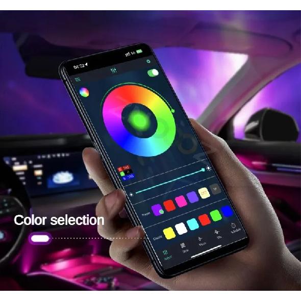 RGB 22in1 Car Interior Acrylic Car Ambient Lights For BMW M1 M2 M3 M4 M5 M6 M7 M8 X1M X2M X3M X4M X5M X6M X7M X5 Accessories