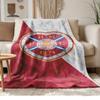 Heart of Midlothian Morbida e confortevole flanella Adatta per divani soggiorni campeggio all'aperto viaggi e fa anche un ottimo regalo di anniversario