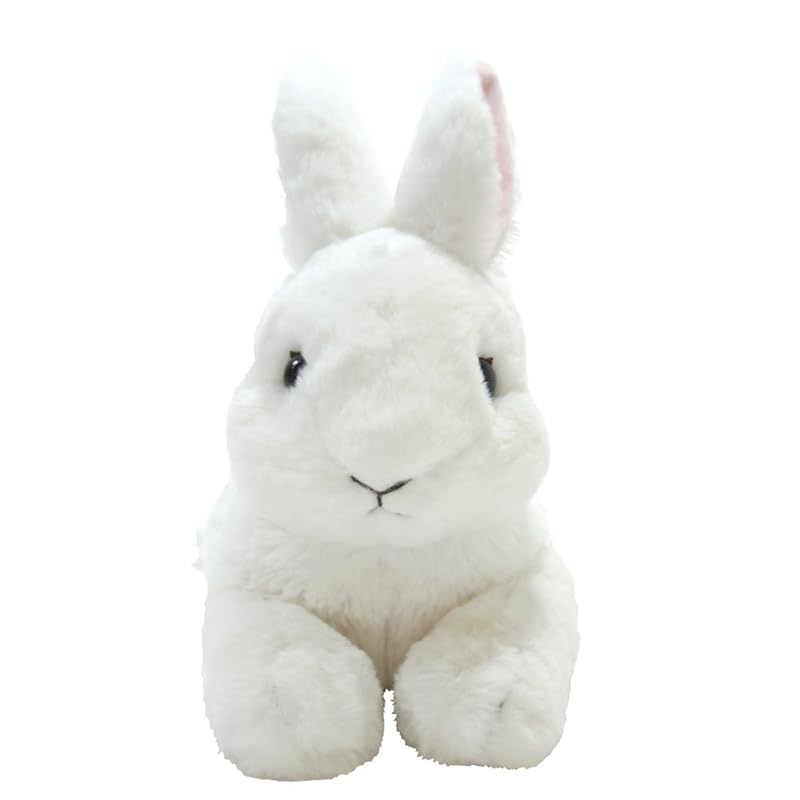 Knee Rabbit Plush Toy White S P-3782