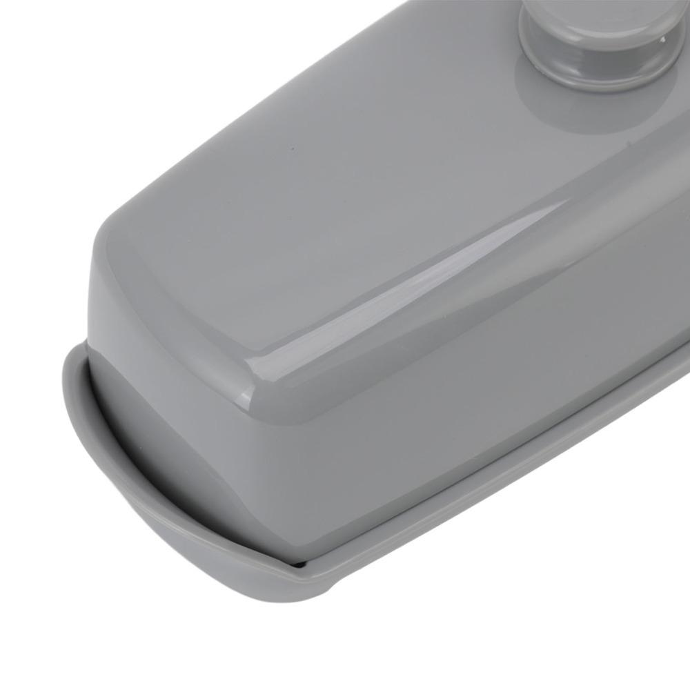 Plastic Butter Dish With Lid Transparent Cover Butter Keeper Container For Refrigerator