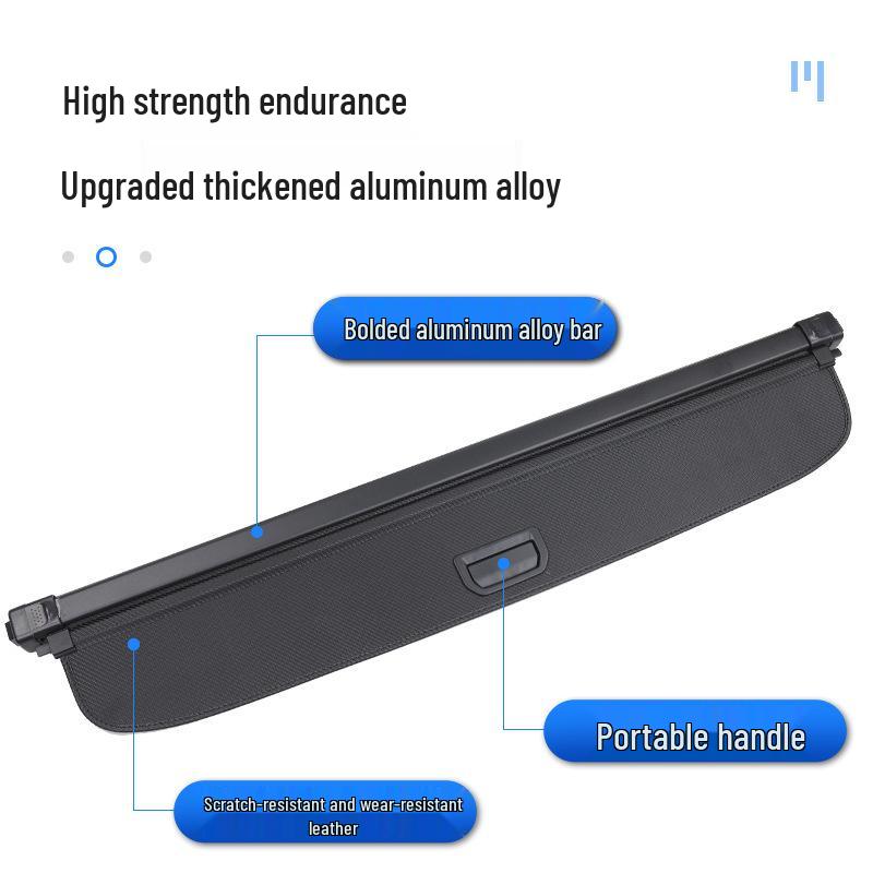 Lynk & Co 08 Rear Retractable Trunk Cover for Modified Partition